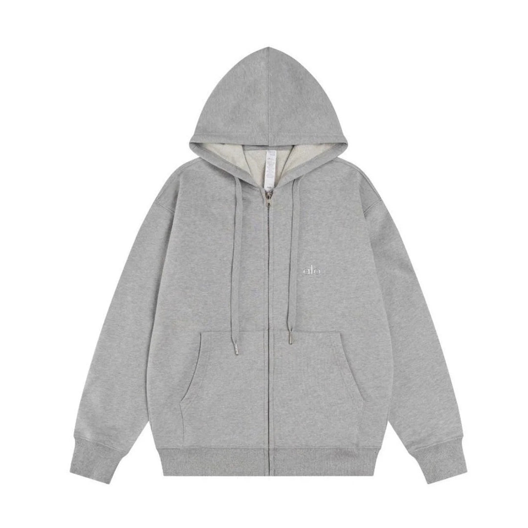 Alo Full Zip 'Grey'