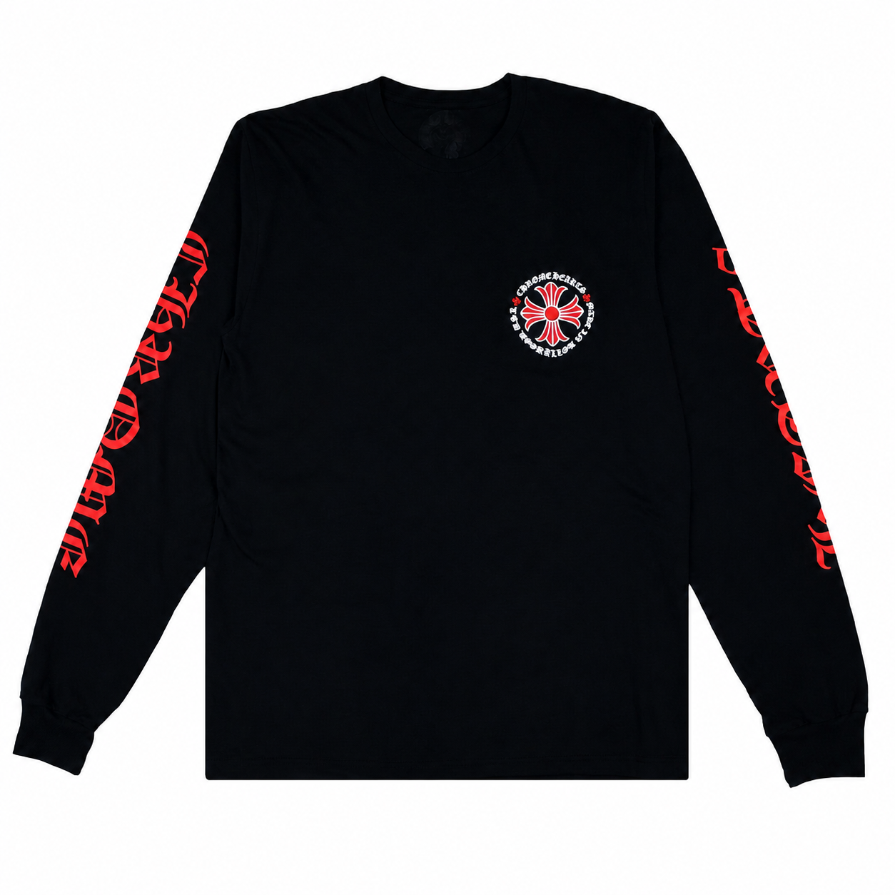 Chrome Hearts Hollywood Long Sleeve 'Black/red'
