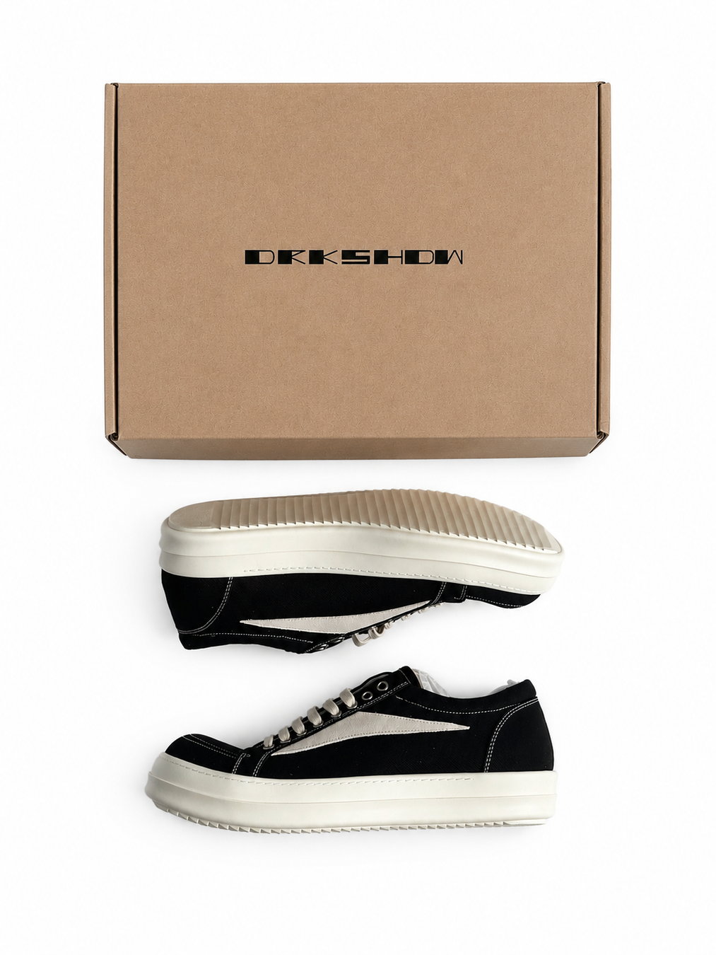 Rick Owens Vintage Low Black Canvas