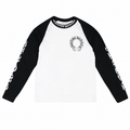 Chrome Hearts Baseball Tee 'White/Black'