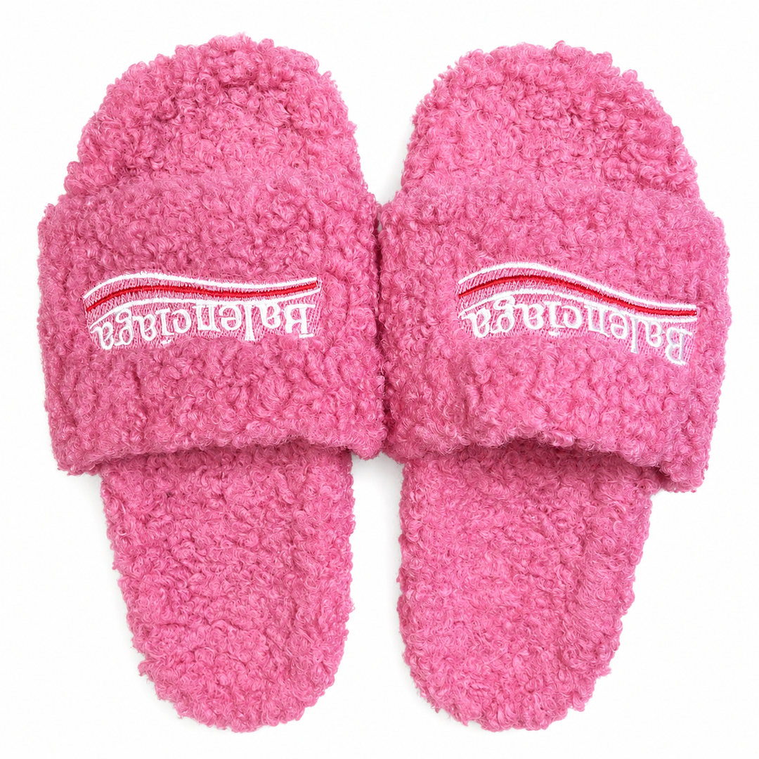 Balenciaga Furry Slide 'Pink'